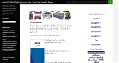 Desktop Screenshot of flykiller.machinestore.biz