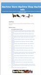 Mobile Screenshot of machinestore.biz